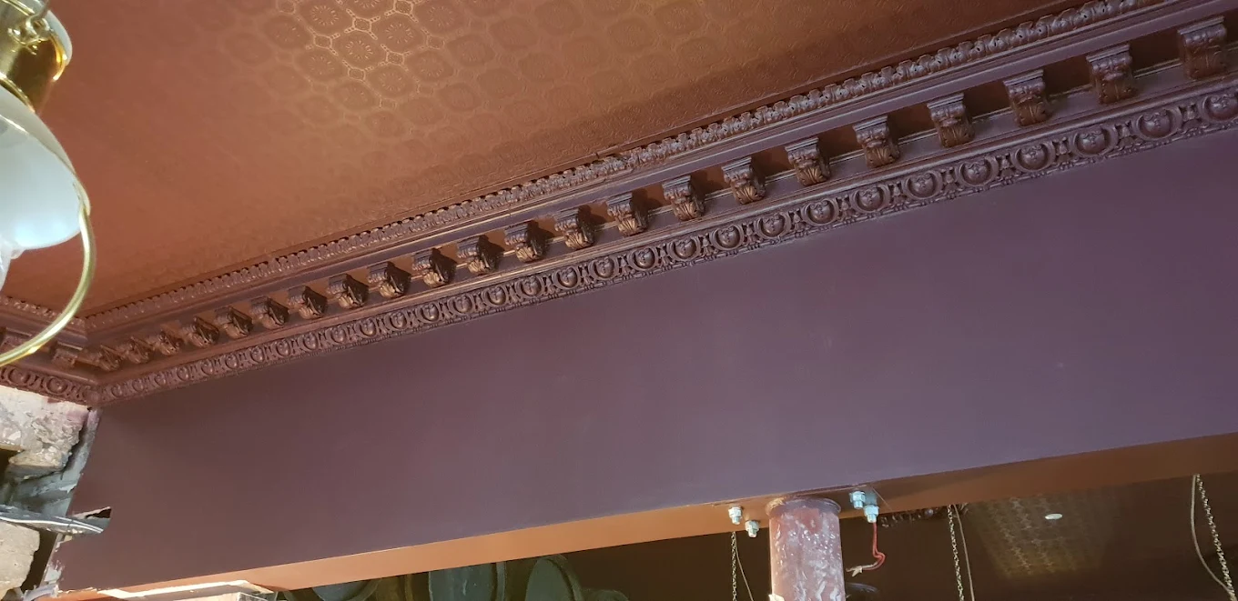 After cornice restoration