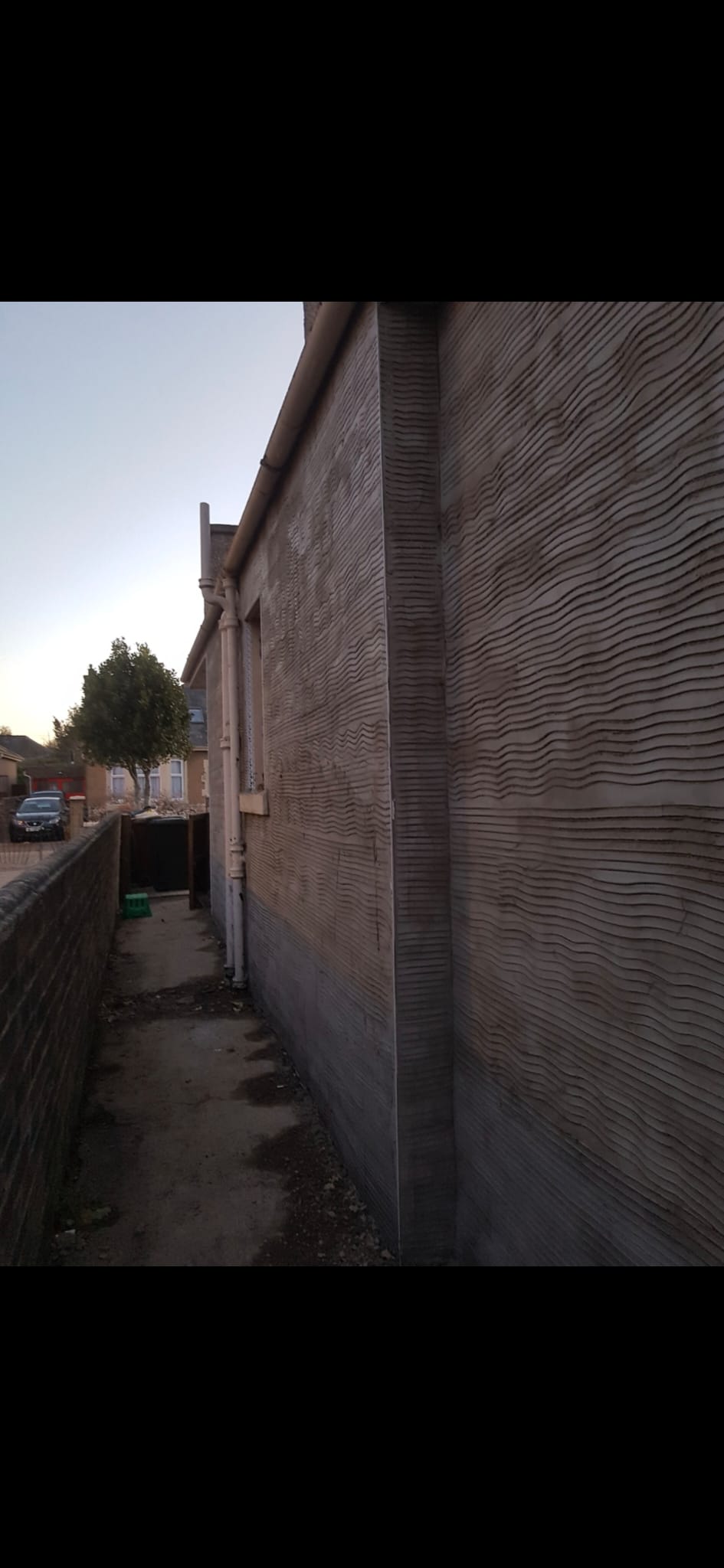 Exterior render preparation