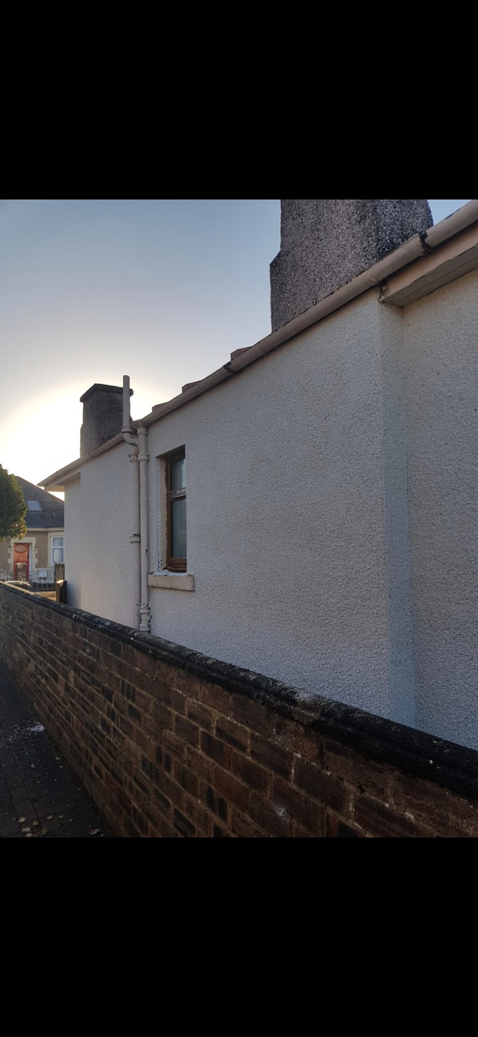 Exterior render finish