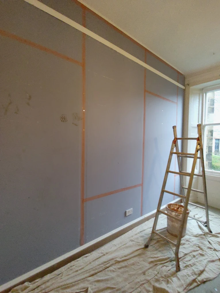 Plasterboard and dry lining work